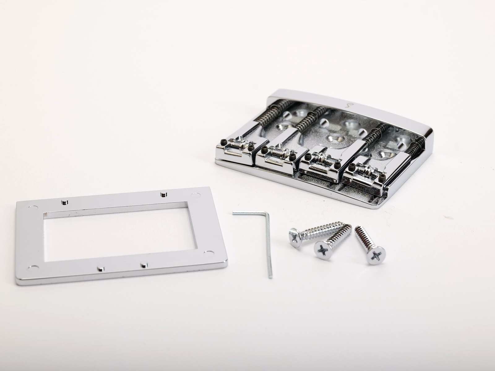 Schaller 3D-4 Bass Bridge 4-String Chrome, NOS – 2