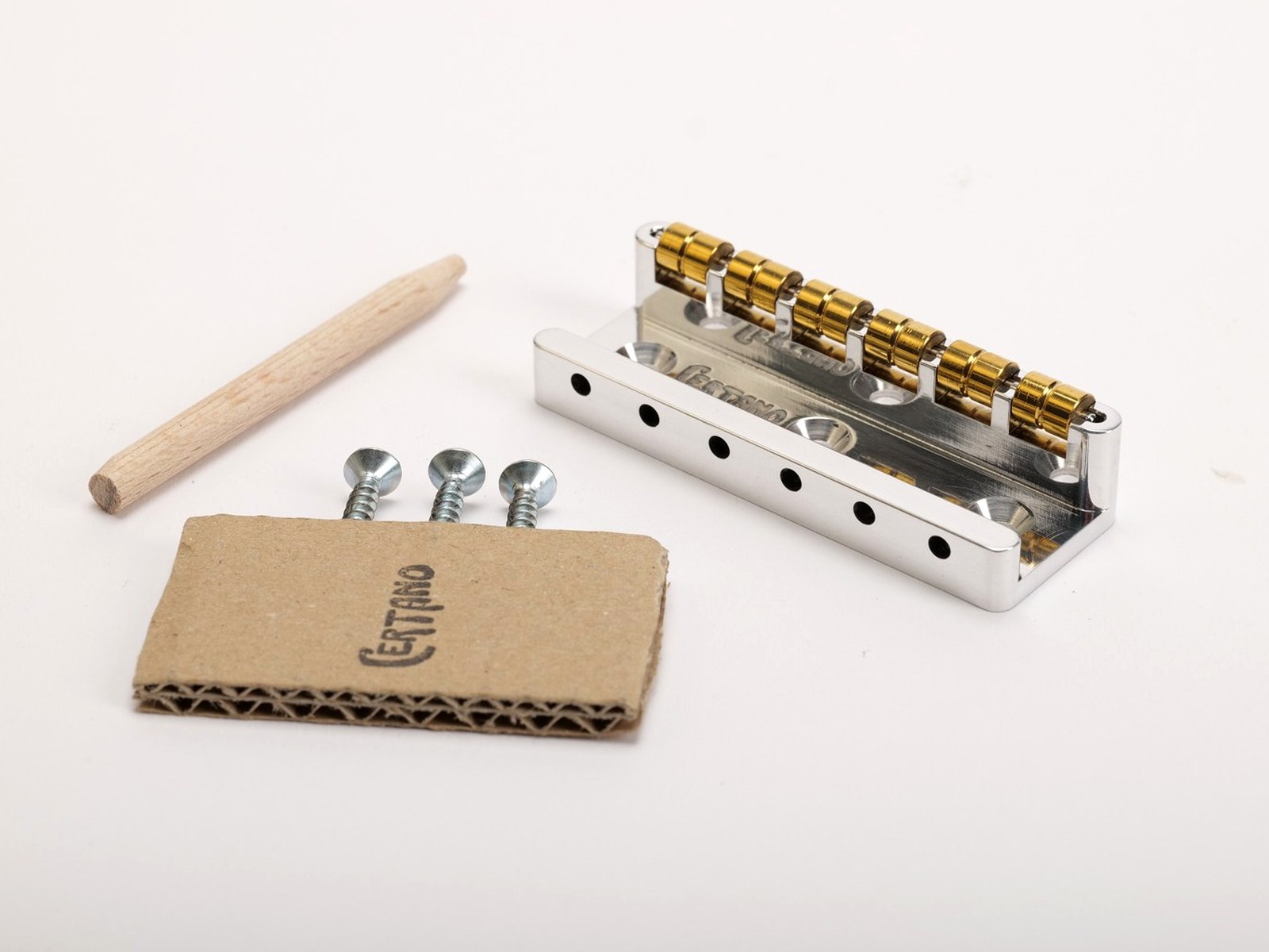 Certano R.R.B.1 Lap Steel Roller Bridge 6-String – 1