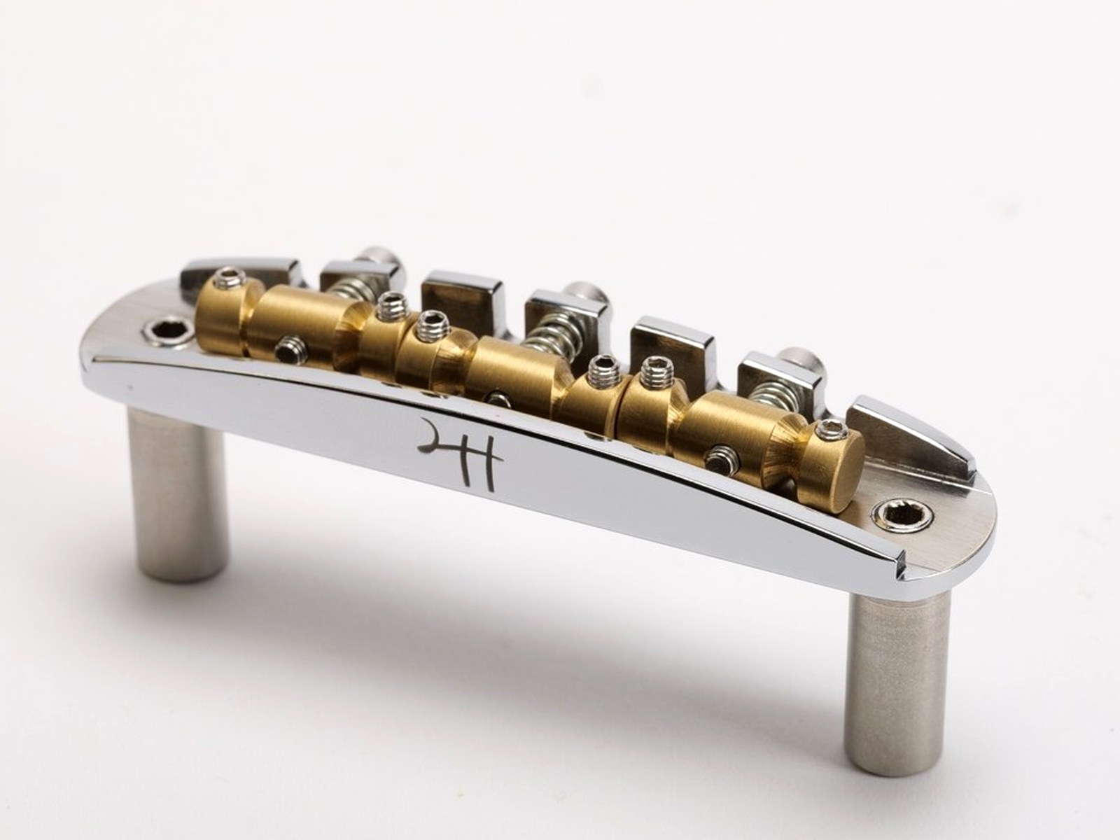 Halon Offset Bridge Chrom/Messing, metrische Posts (non-rocking) – 1