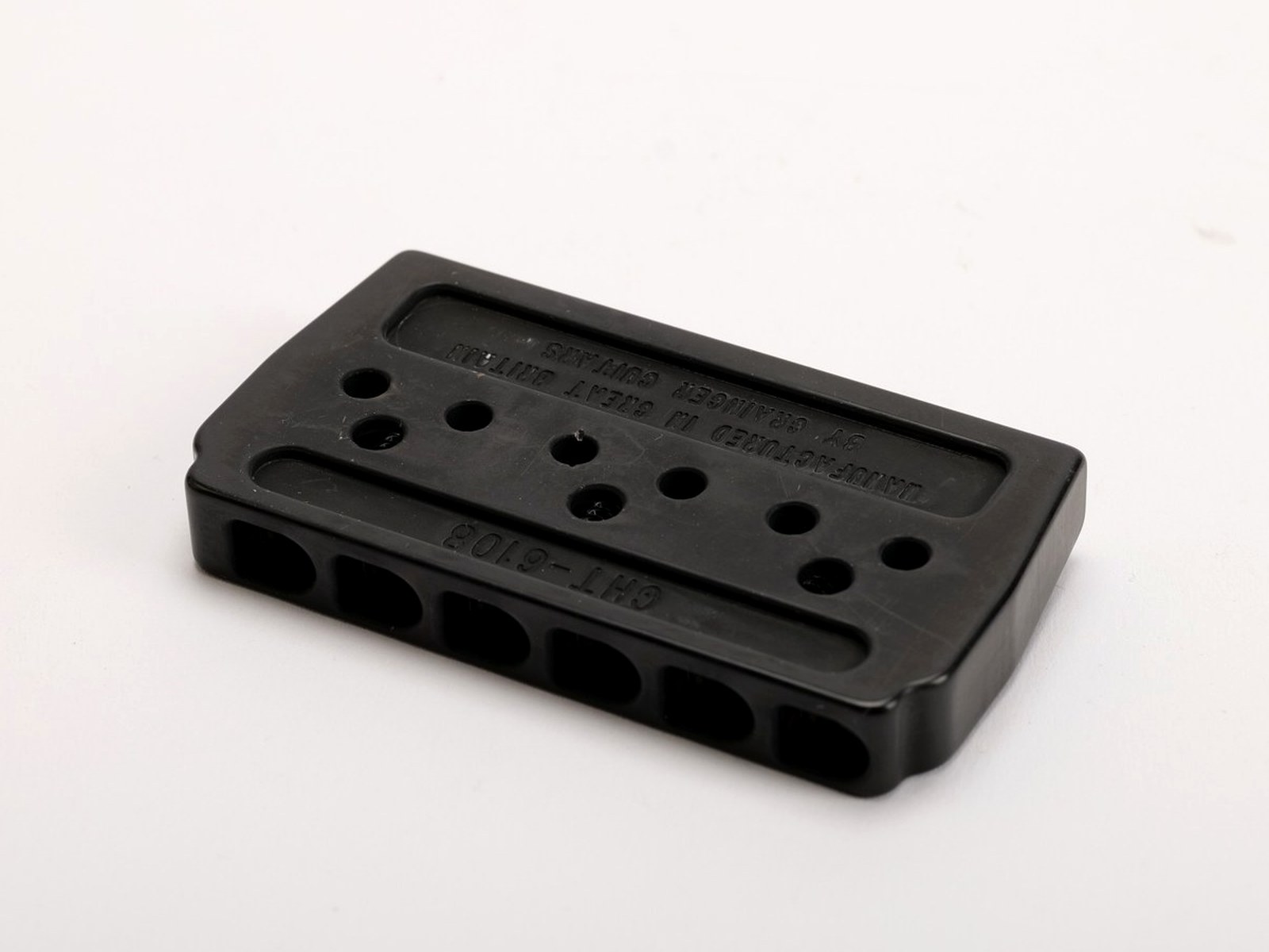 Grainger Hardtail Bridge 6-String Black Nickel – 3