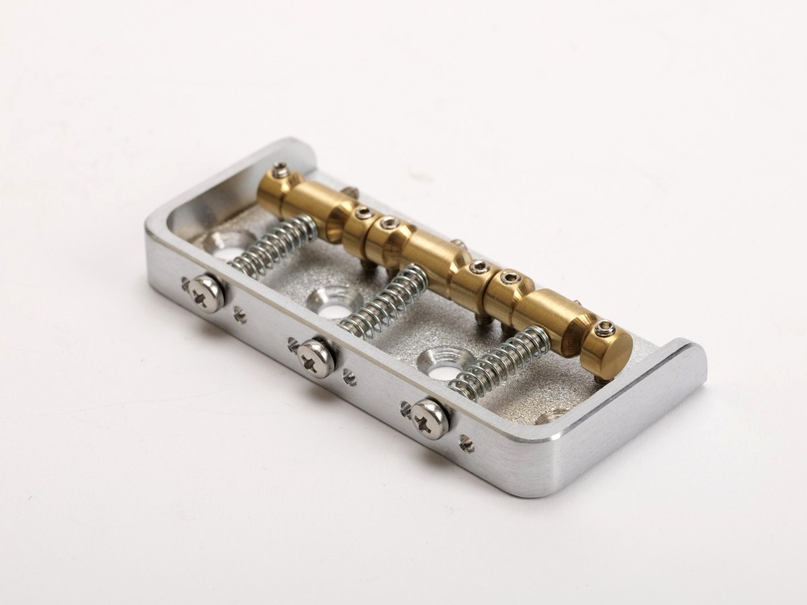 Halon Short Bridge Tele Satin, Brass Saddles – 3