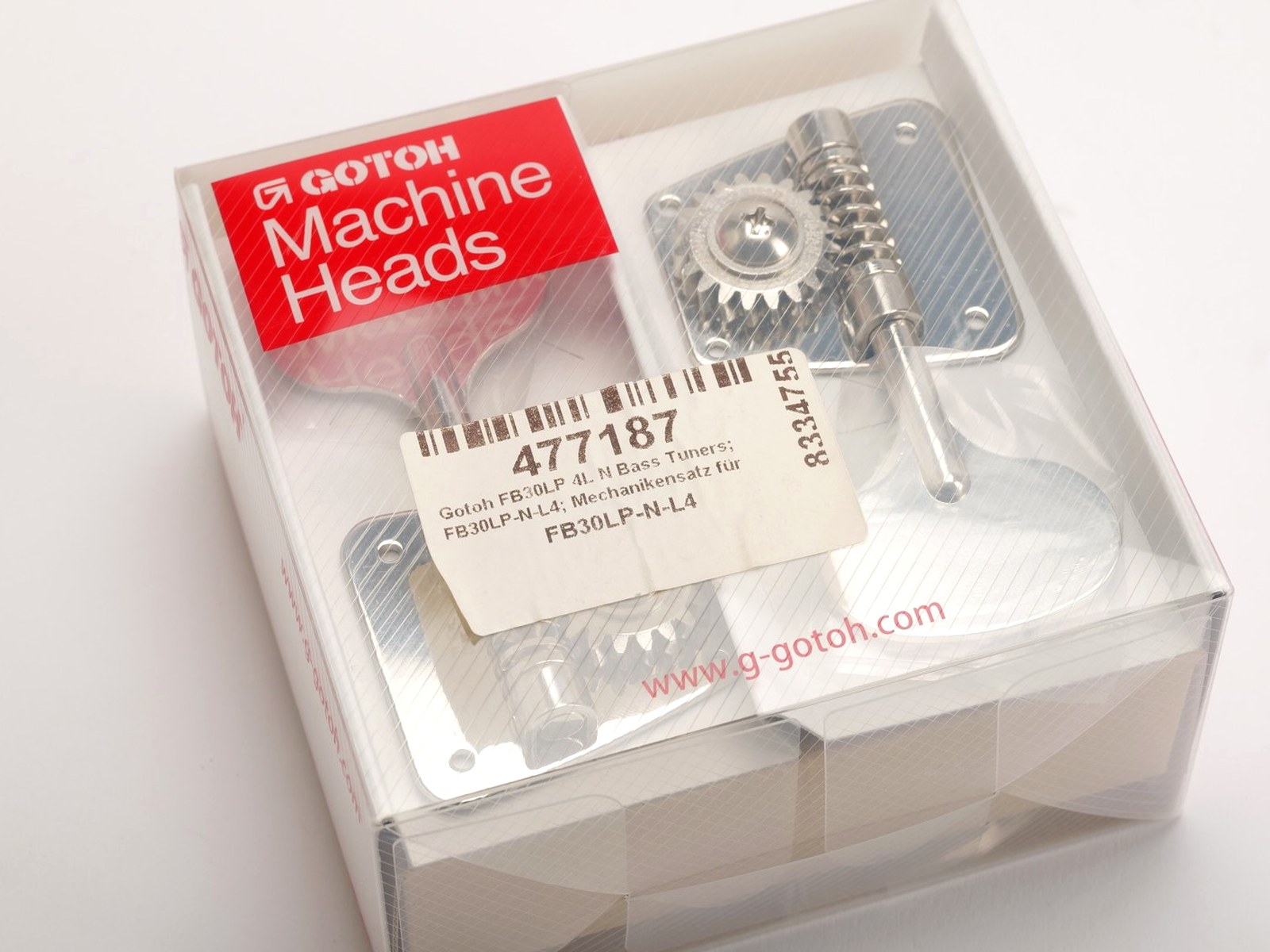 Gotoh FB30LP-N-L4 Bass-Mechaniken 4L Nickel – 3