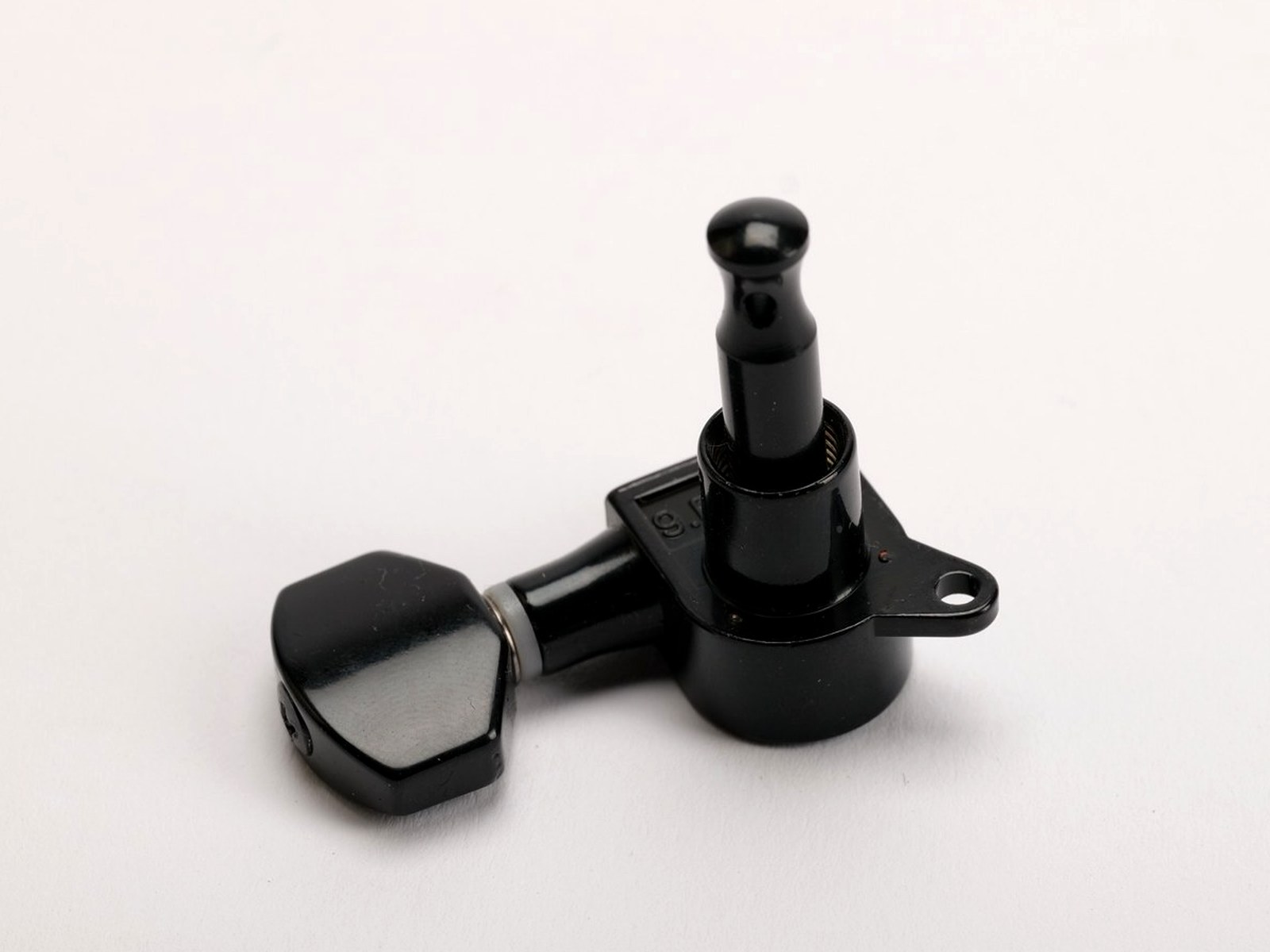 Kluson MS6LB Tuners 6-in-Line Black, NOS – 2
