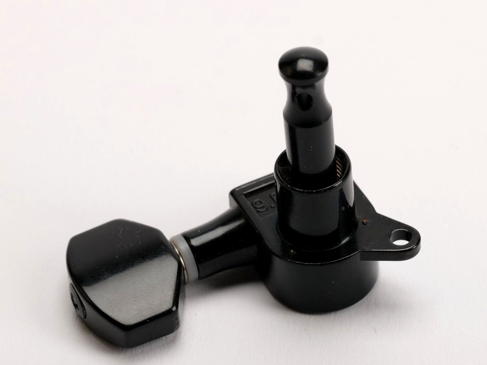 Kluson MS6LB Tuners 6-in-Line Black, NOS – 2