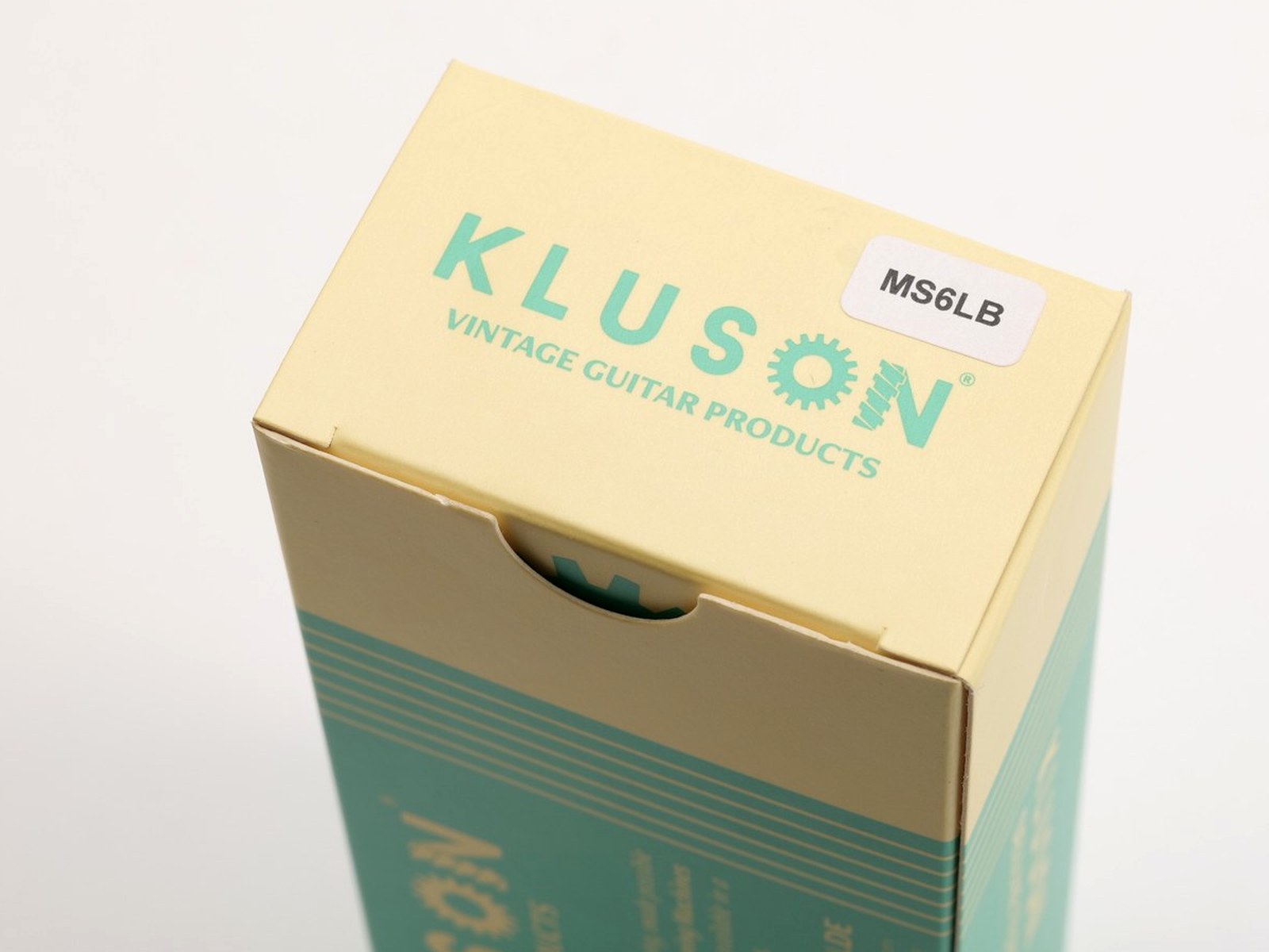 Kluson MS6LB Tuners 6-in-Line Black, NOS – 4
