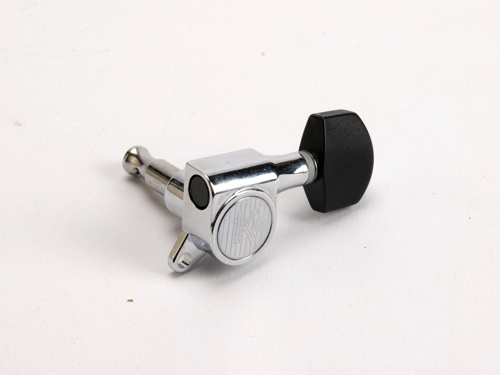 Kluson MS6EC Tuners 6-in-line Chrome, Ebony – 1