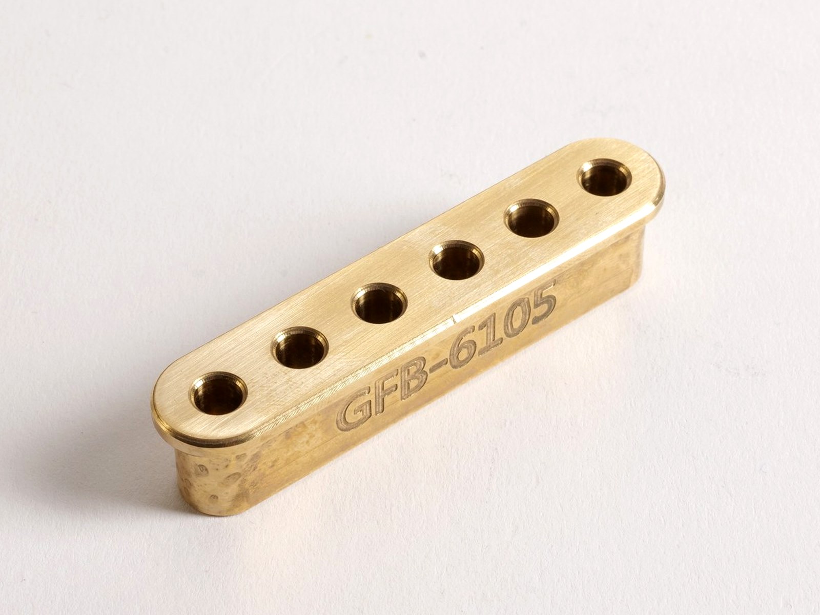 Grainger GFB6105 Ferrule Block 6-String Brass – 1